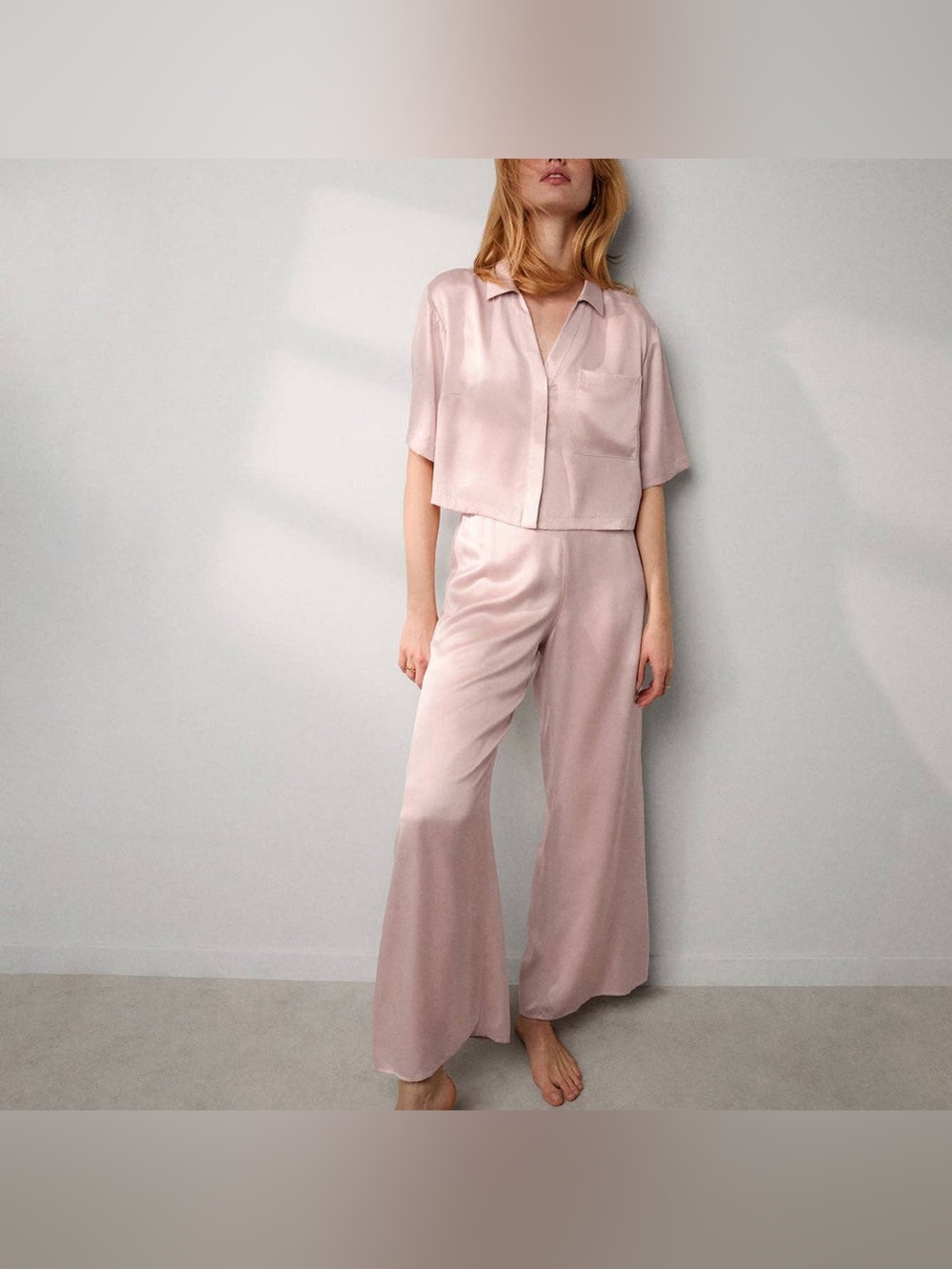 Lunya Washable Silk High Rise Pant NWOT SZ Large